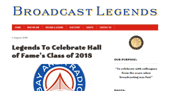 Desktop Screenshot of broadcastlegends.org